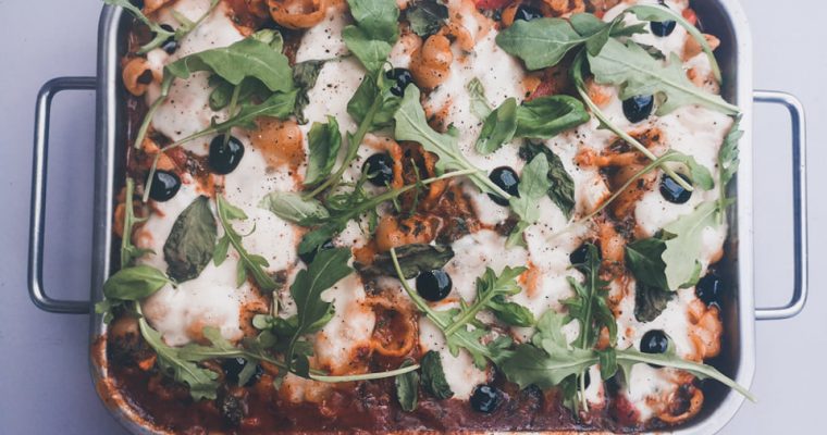 Een heerlijk bordje comfort food: Gnocci met spinazie, tomaat en mozzarella