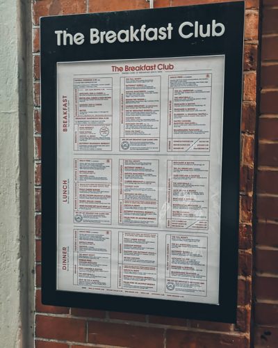 The breakfast club Londen