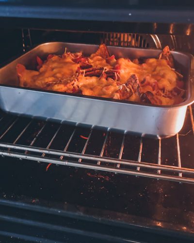 nachos in de oven
